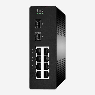 STP RSTP Industrial Gigabit Ethernet Switch 2 Gigabit PoE Switch IEEE802.3 Af/At