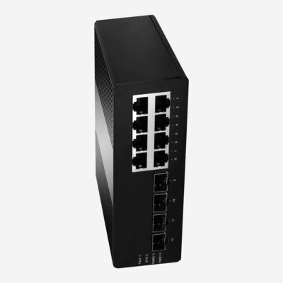 ACL QoS Voice VLAN Layer 2+ Managed PoE Gigabit Switch With 8 PoE Ports And 4 SFP Fiber Ports
