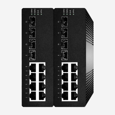 ACL QoS Voice VLAN Layer 2+ Managed PoE Gigabit Switch With 8 PoE Ports And 4 SFP Fiber Ports