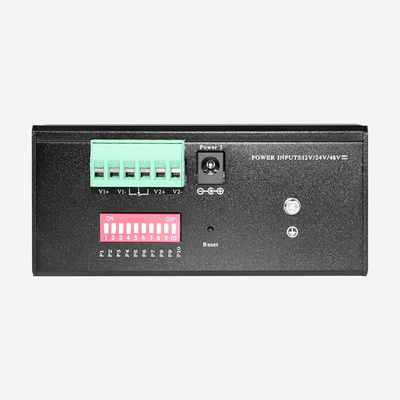 Gigabit Alarm Industrial Managed PoE Switch With EMC High Protection Level