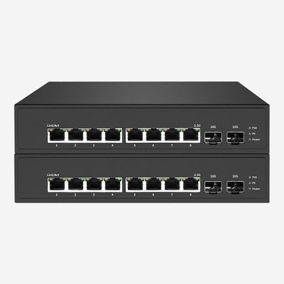 8 RJ45 2.5g Unmanaged Desktop Ethernet Switch 12KBytes Jumbo Frame For Seamless Networking