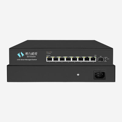 IEEE802.3u 2.5 Gigabit Web Managed Switch With 100 - 240V Power Supply Ethernet 60Gbps Switching Capacity