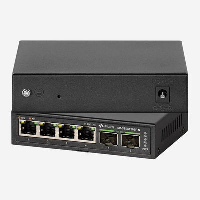 12W Unmanaged 2.5G Ethernet Network Switch With 60Gbps Switching Capacity