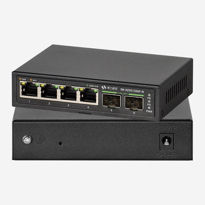 4-Port Desktop 2.5G Ethernet Switch With External Power Supply And 60Gbps High Speed Network