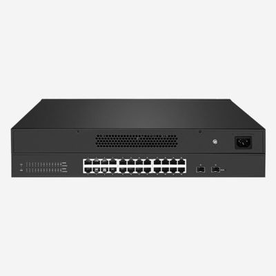 8K MAC Address Gigabit Smart Switch With 24 RJ45 Ports For Enhanced Network Performance
