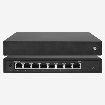 8-Port 2.5 Gigabit Switch With MAC Address Table 4K And Network Media 100BASE-TX UTP Category 5