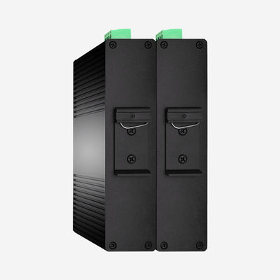 DC 12V-57V 8 Port Industrial Unmanaged Ethernet Switch With 8 Gigabit RJ45 Ports