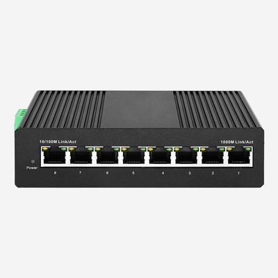 20Gbps Easy Smart Industrial Gigabit PoE Switch With 8 PoE RJ45 Ports