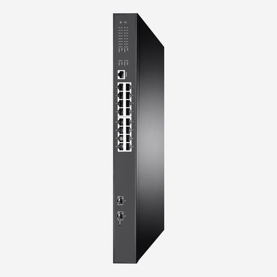 Full Gigabit L2+ Switch 16 Port Poe Switch 36Gbps Switching Capacity