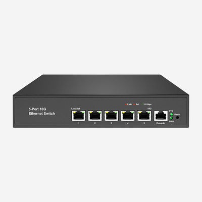 5 10G адаптивная RJ45 бесшовная связь 10GB слой 3 переключатель с поддержкой QoS / VLAN