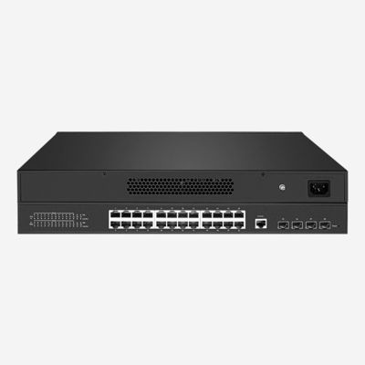 Gigabit 24 RJ45 And 2 10G SFP+ Advanced 10Gb Ethernet Switch With Layer 3 Routing And Comprehensive Security Features