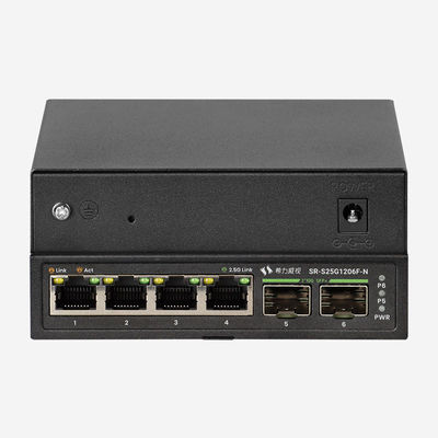 4-Port Desktop Ethernet Switch With 60Gbps Switching Capacity And Low Power Consumption