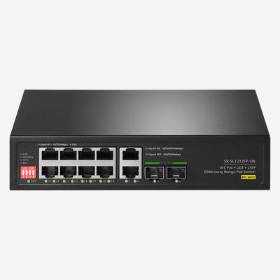 10 RJ45 Ports Unmanaged Ethernet Switch 9.6Gbps Switching Capacity Simplify Your Network Management
