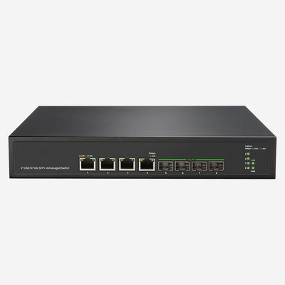 4 10Gbps RJ45 Неуправляемое Ethernet Switch Networking Solution с высокой производительностью и скоростью передачи 238,10 Мпп